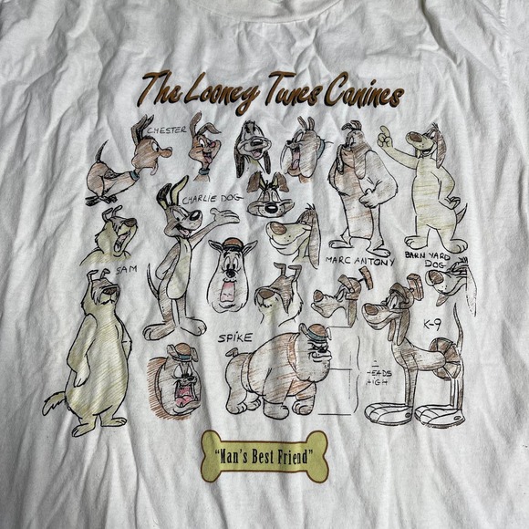 SOLD Looney Tunes VTG Shirt 1991 Large - Picture 2 of 5